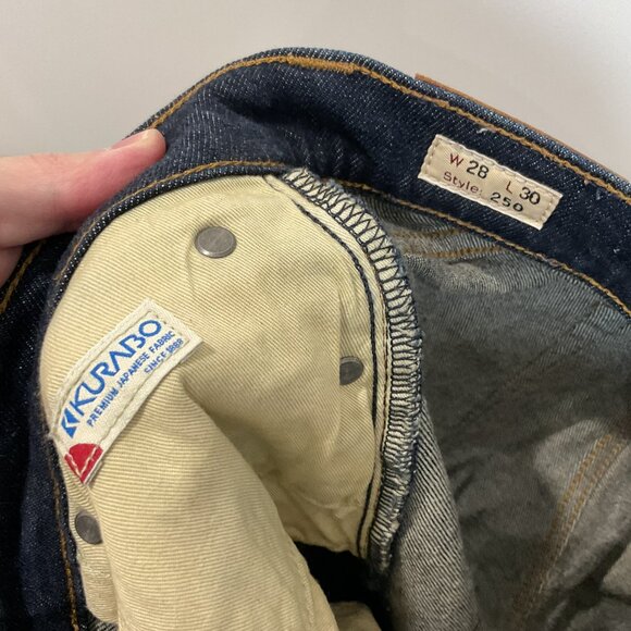 J Crew Men's 250 Skinny Fit Dark Denim Jeans 28/30 - Picture 4 of 4